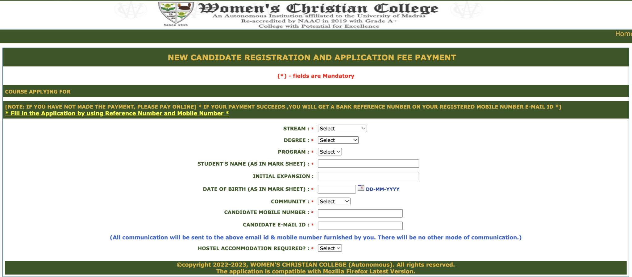 Wcc College Online Application Login 202425 Wcc Admission