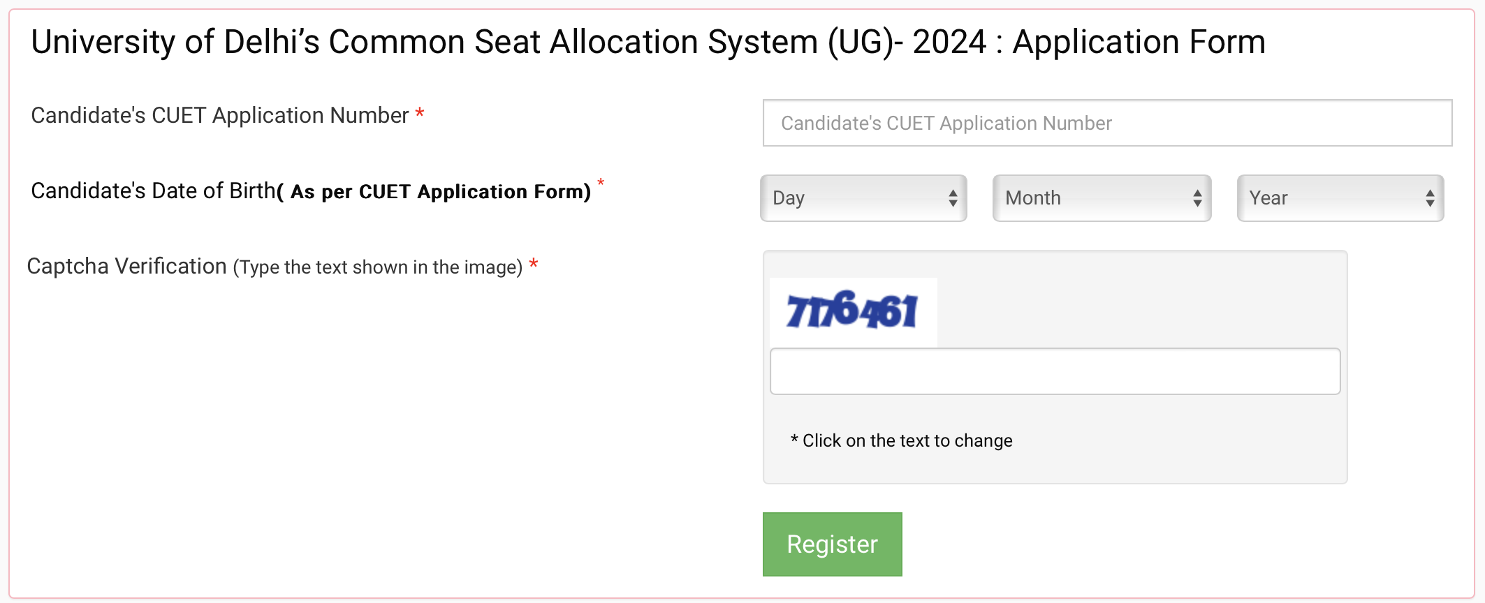 admission.uod.ac.in Du Csas Portal 2024 ugadmission.uod.ac.in