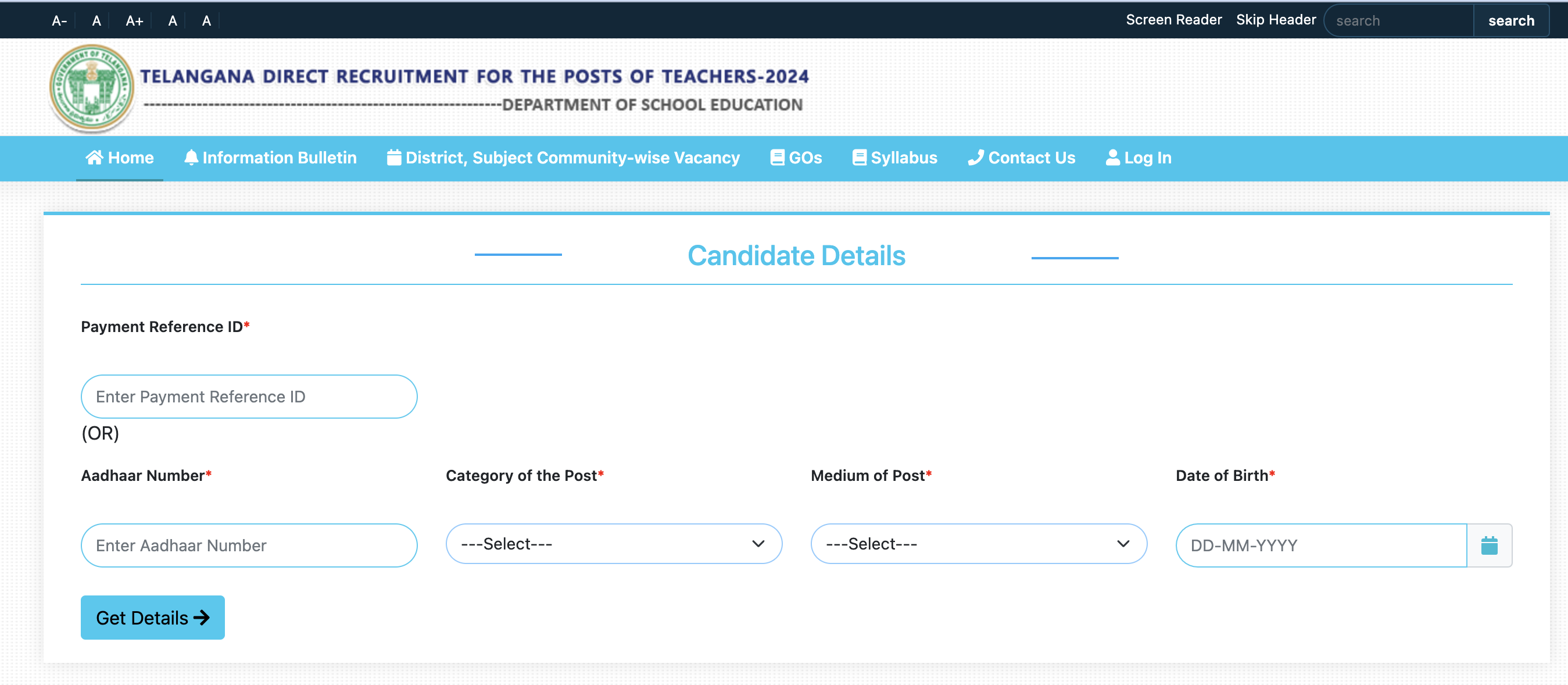 Ts Dsc Apply Online 2024, District Wise Vacancy