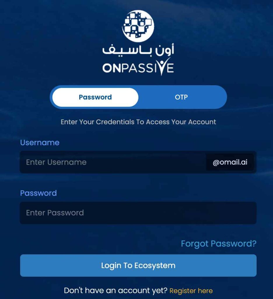 onpassive.com login : Oes Onpassive Portal - oes.onpassive.com